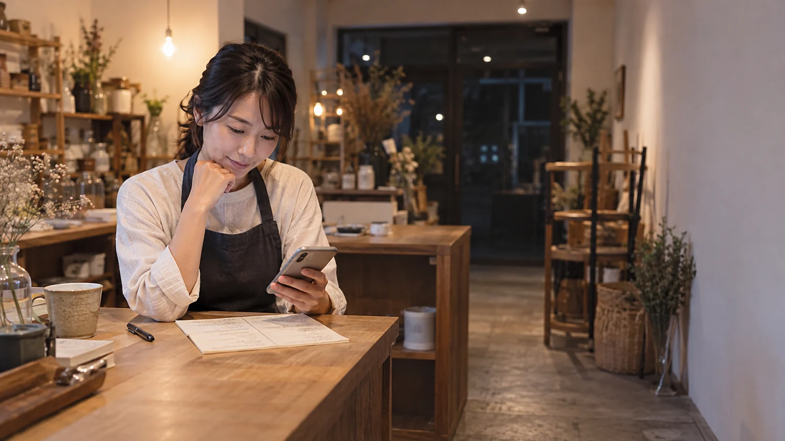 インスタ投稿の改行方法|店の文章を読みやすく区切る手順